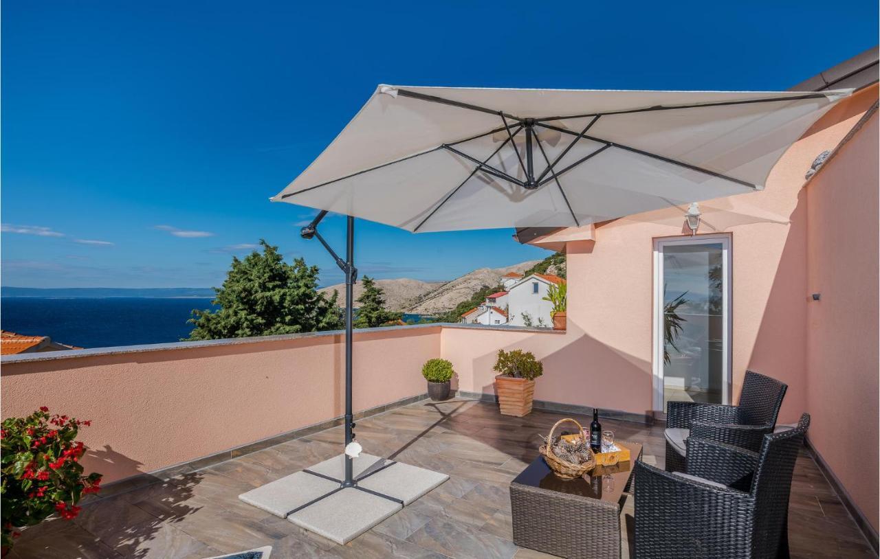 Beautiful Apartment In Stara Baska With Wifi Esterno foto